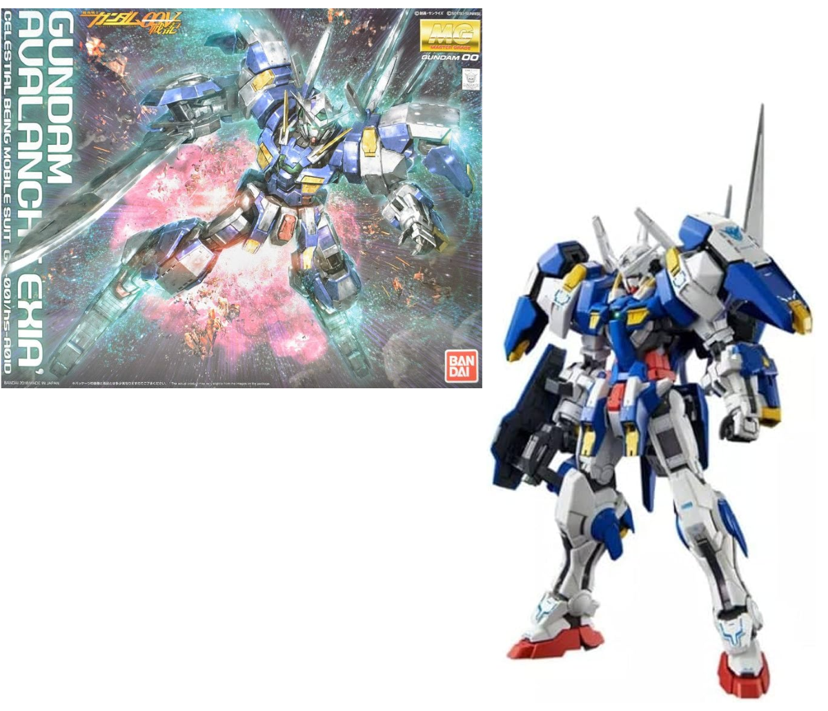 Bandai MG 1/100 Gundam Avalanche Exia Dash Model Kit – Reprod Edition