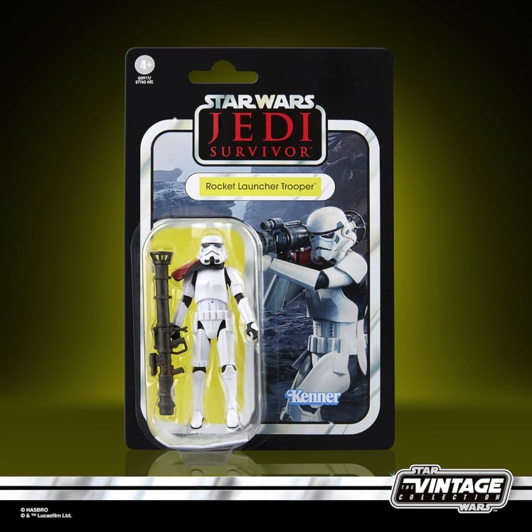 Hasbro Star Wars Jedi Survivor Rocket Launcher Trooper – Vintage Collection Figure 10cm