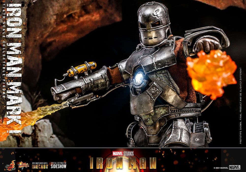 Hot Toys Marvel Iron Man Mark I Movie Masterpiece Figure 30cm