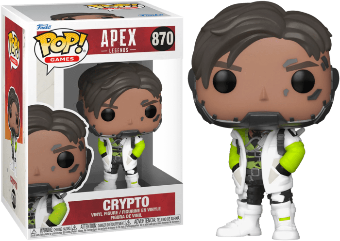 Buy Apex Legends - Crypto Pop! Vinyl Figure #870 2 - fast Malta shipping across Europe. Limited stock, secure checkout. Order now!