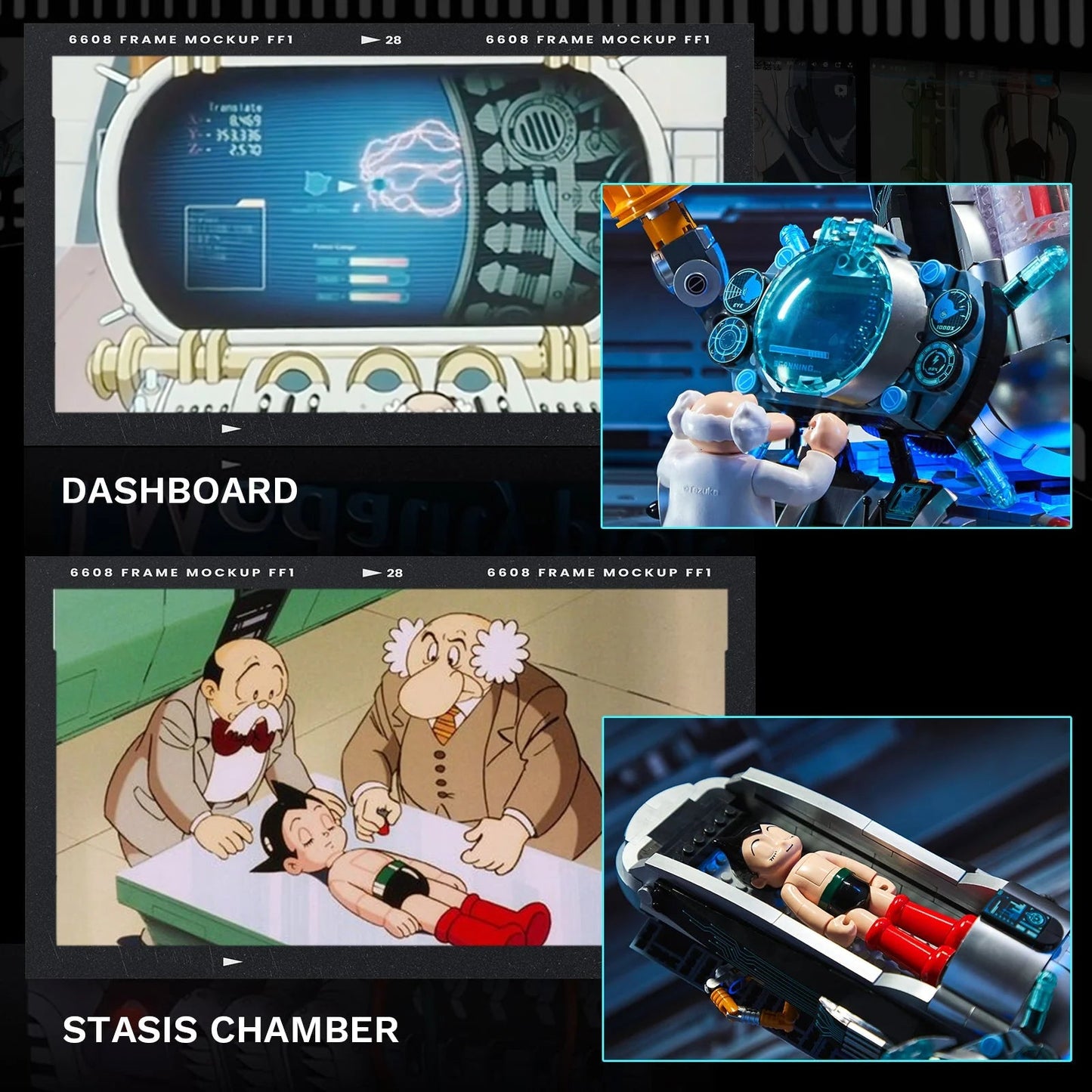 Astro Boy - Awakening Moment Building Block Construction Set (1334 Pieces) by LAB7 Malta, Europe