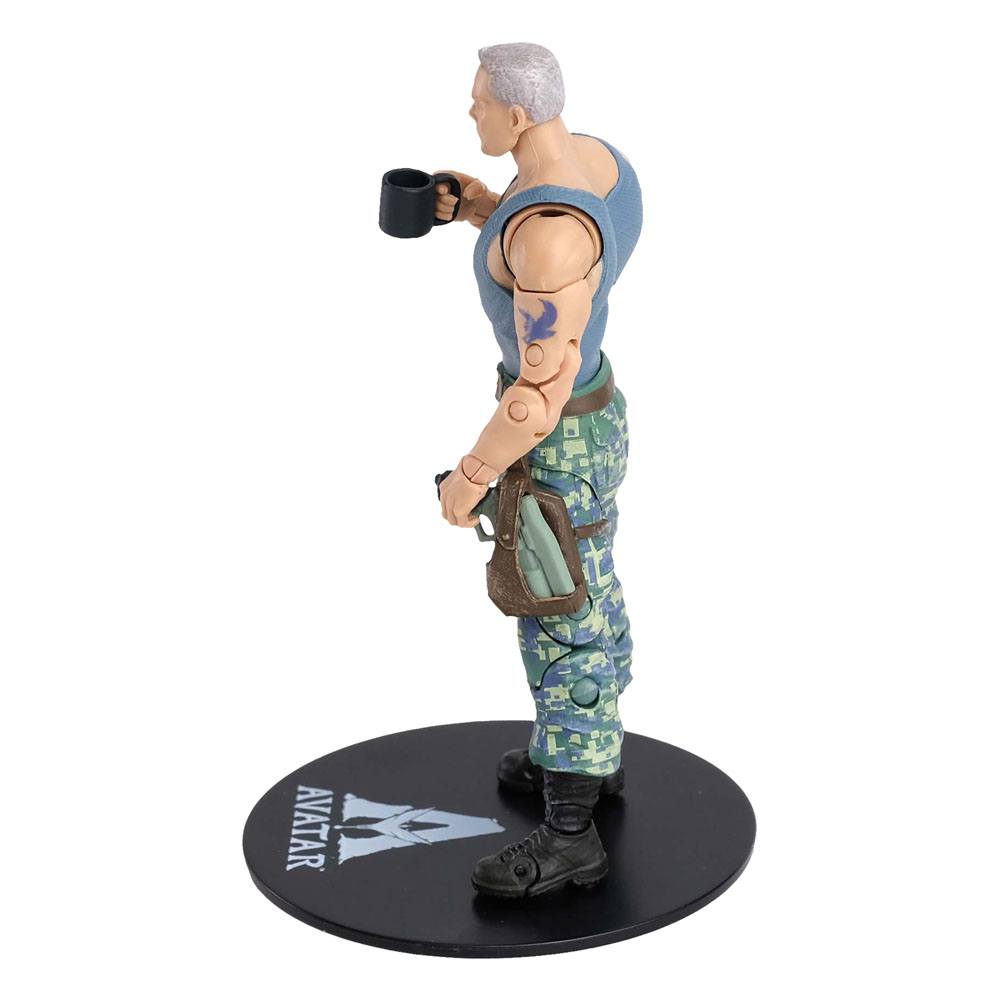 Avatar Action Figure Colonel Miles Quaritch 18 cm by LAB7 Malta, Europe