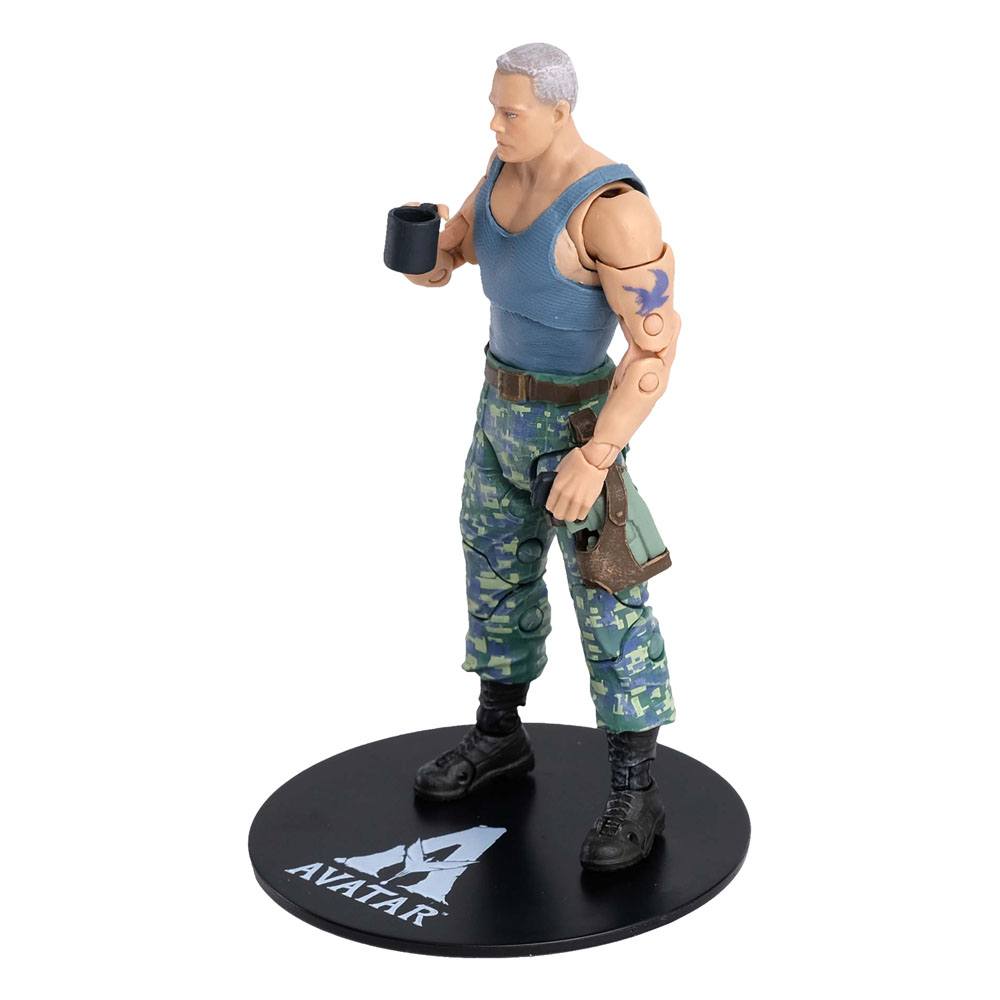 Avatar Action Figure Colonel Miles Quaritch 18 cm by LAB7 Malta, Europe