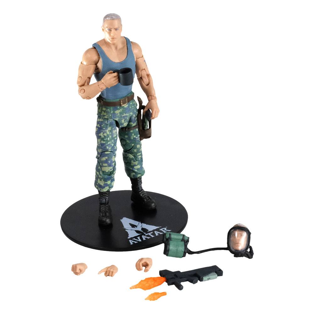 Avatar Action Figure Colonel Miles Quaritch 18 cm by LAB7 Malta, Europe