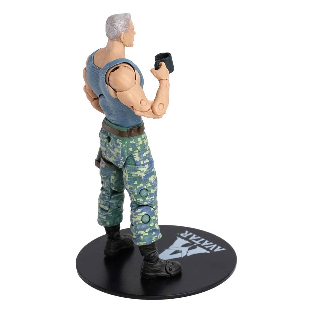 Avatar Action Figure Colonel Miles Quaritch 18 cm by LAB7 Malta, Europe