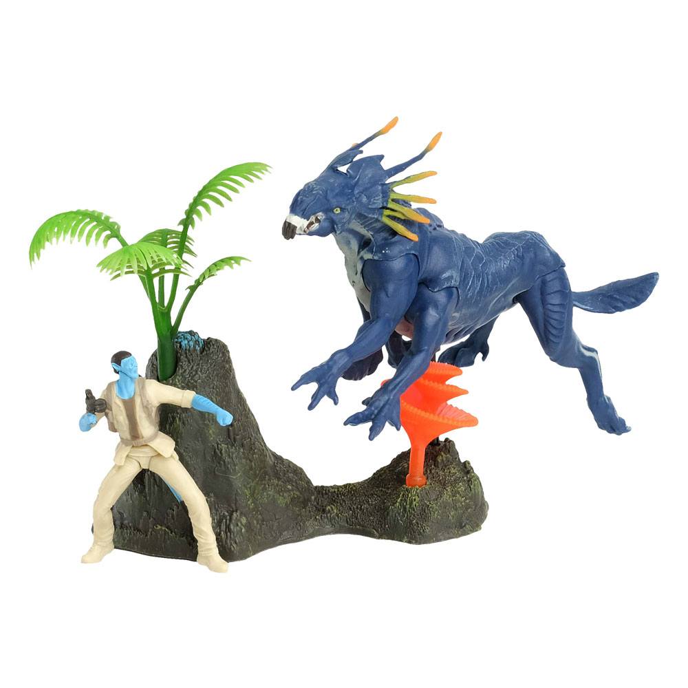 Avatar W.O.P Deluxe Medium Action Figure & Vehicle Jake vs Thanator by LAB7 Malta, Europe