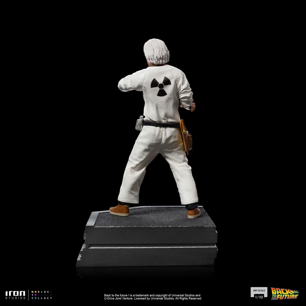 Iron Studios - Back to the Future Art Scale Statue 1/10 Doc Brown 22 cm
