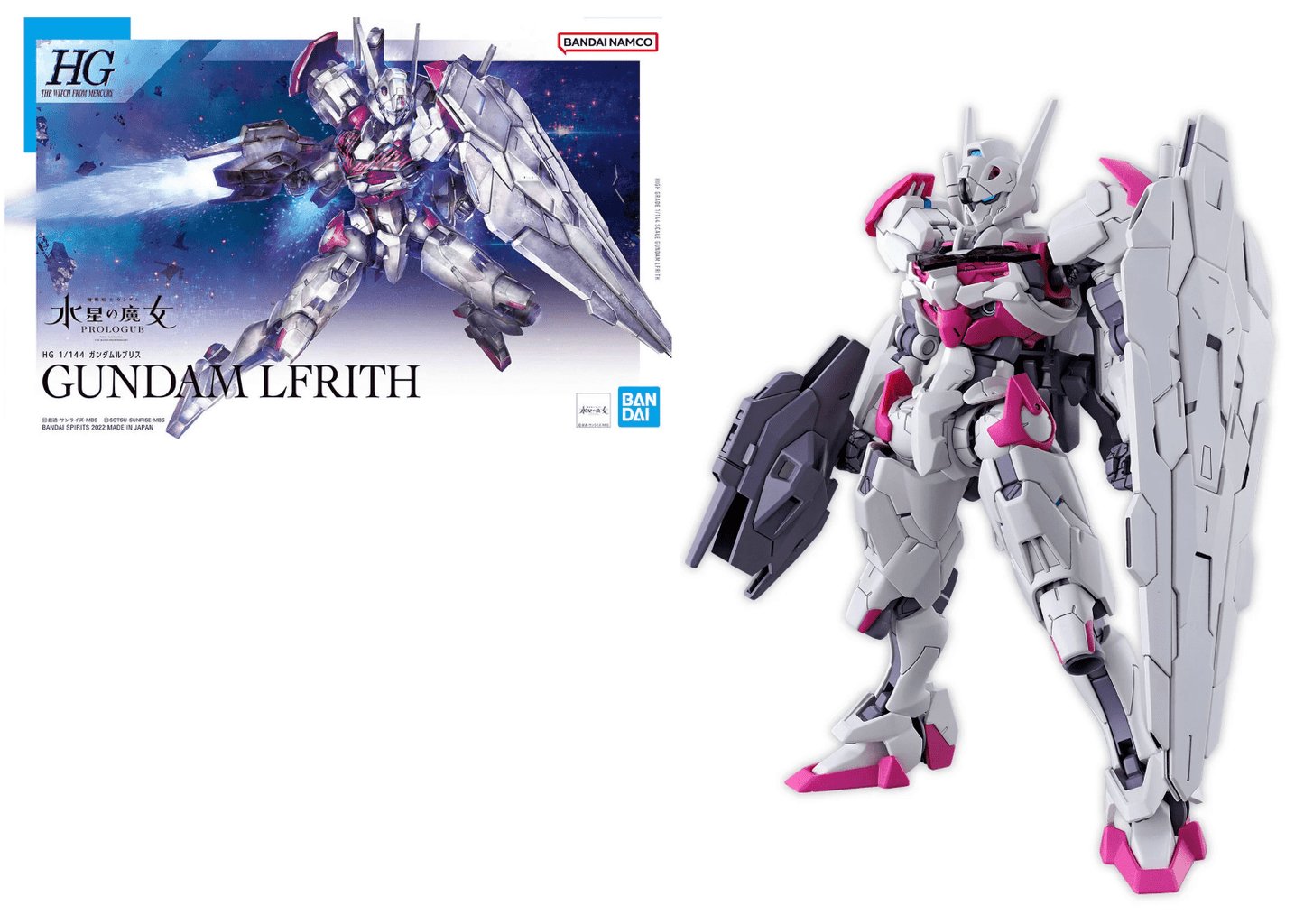 Bandai - Bandai Gundam HG 1/144 Lfrith Model Kit – Witch From Mercury