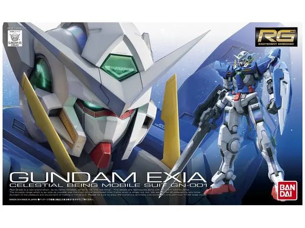 Bandai - Bandai RG 1/144 Gundam Exia GN - 001 Model Kit – 00 Series