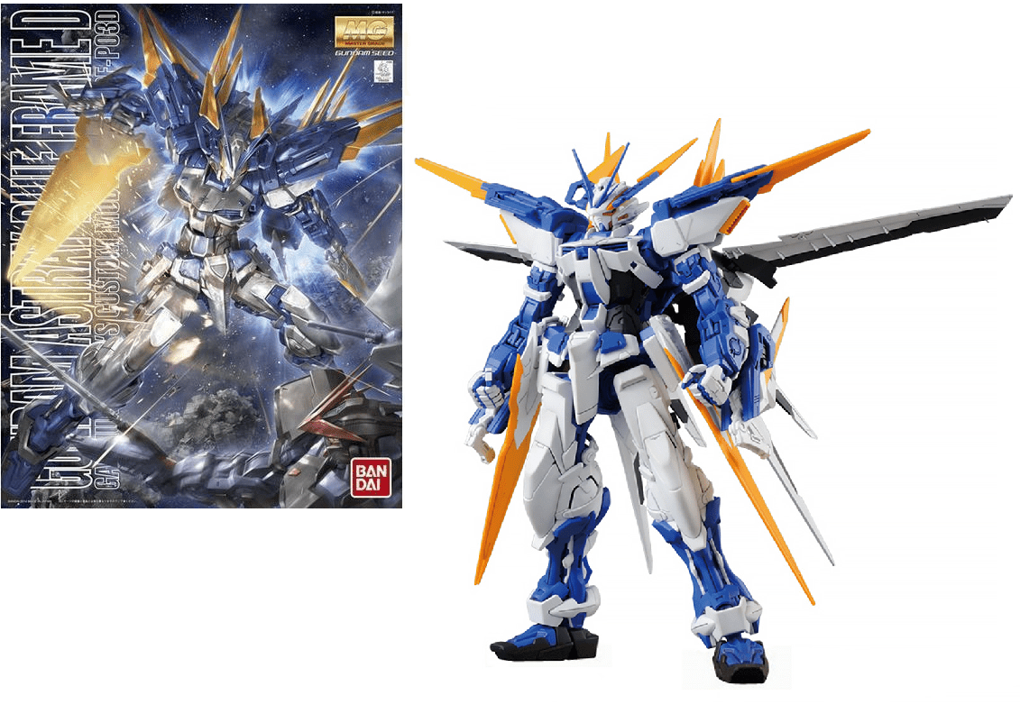 Bandai - Gundam SEED Destiny MG 1/100 Astray Blue Frame D Model Kit 18cm