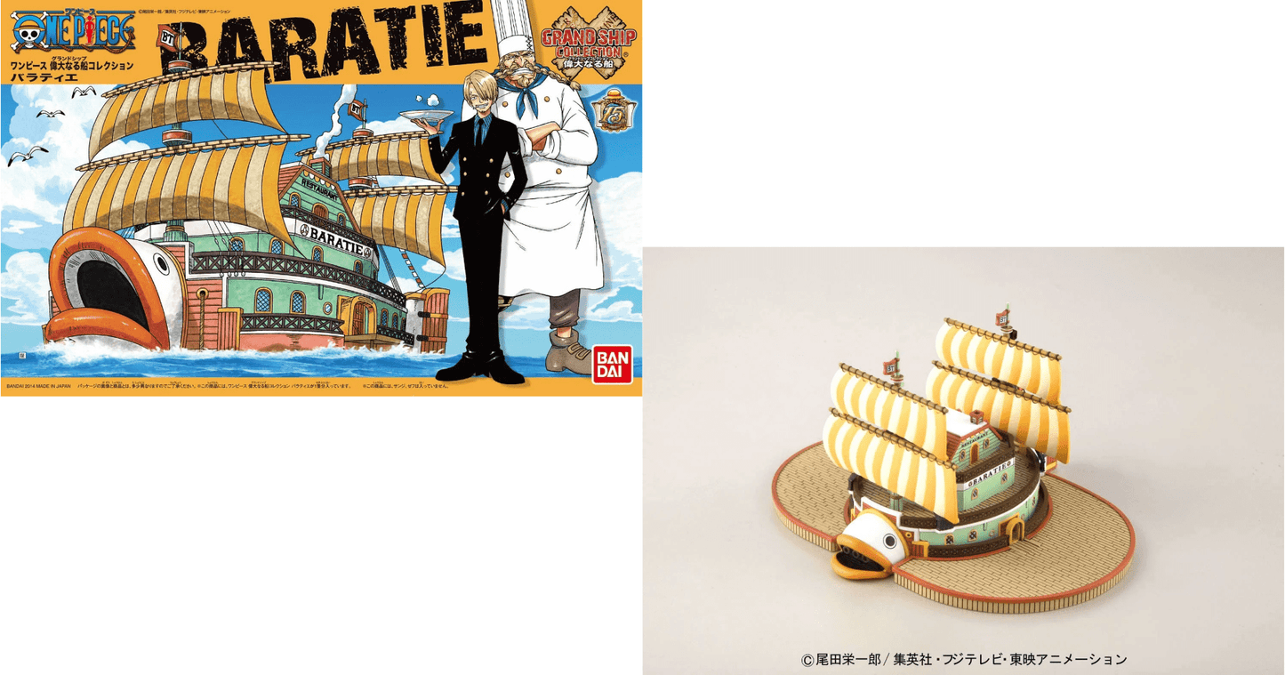 Bandai ONE PIECE Model Kit - Baratie Ship by LAB7 Malta, Europe