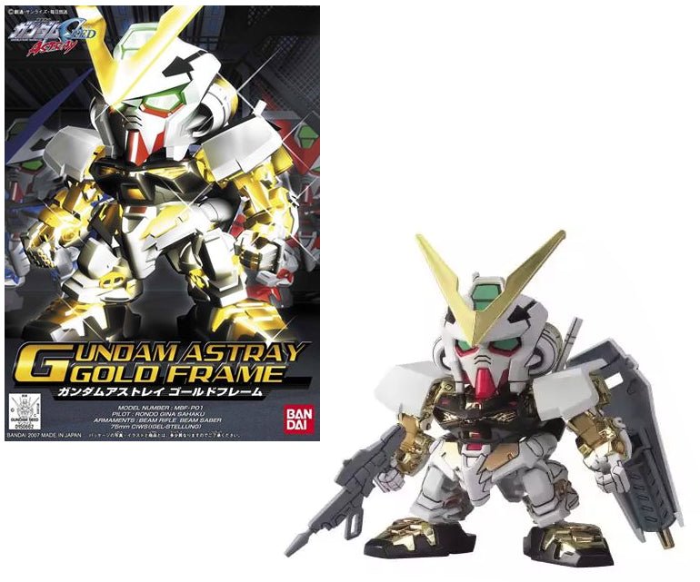 BB299 Gundam Astray Gold Frame Model Kit by Bandai by LAB7 Malta, Europe