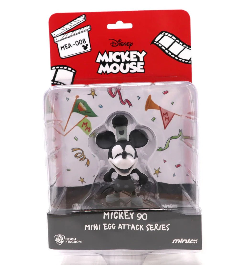 Beast Kingdom - DISNEY MICKEY - Figurine Mini Egg Attack - Steamboat Willie - 9cm