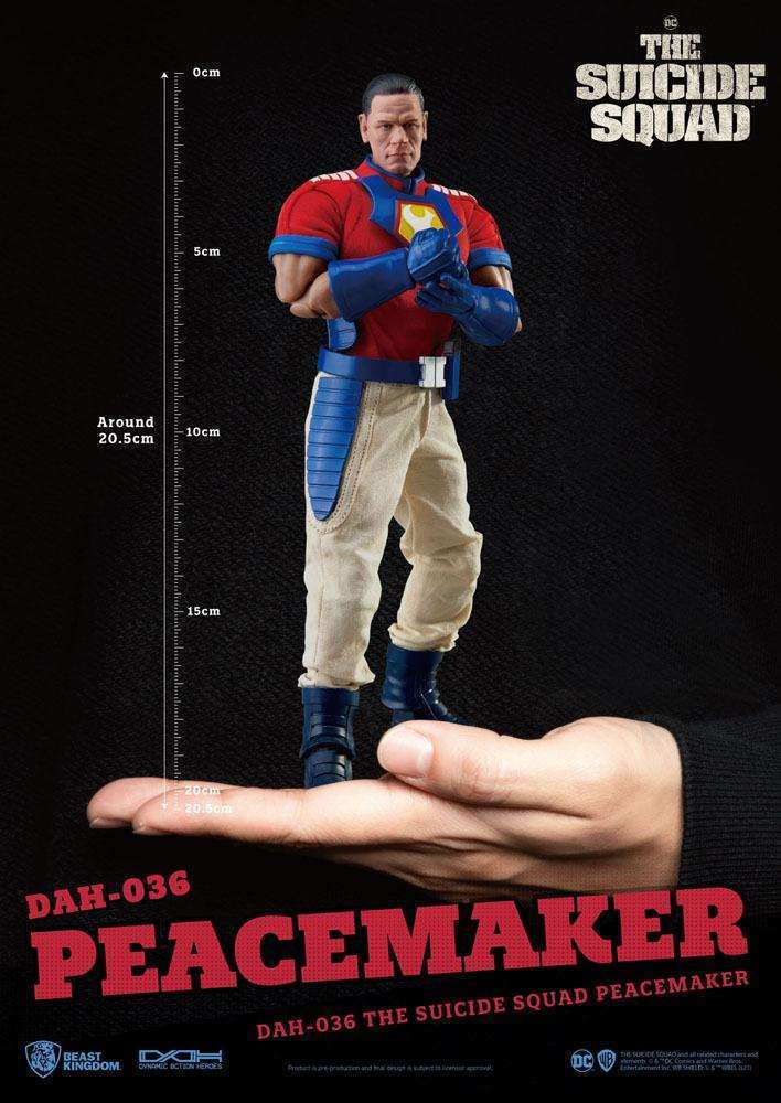 Beast Kingdom The Suicide Squad Dynamic 8ction Heroes Action Figure 1/9 Peacemaker 20 cm by LAB7 Malta, Europe