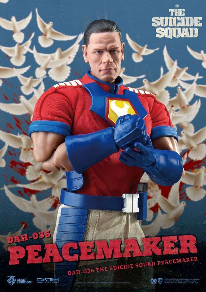 Beast Kingdom The Suicide Squad Dynamic 8ction Heroes Action Figure 1/9 Peacemaker 20 cm by LAB7 Malta, Europe