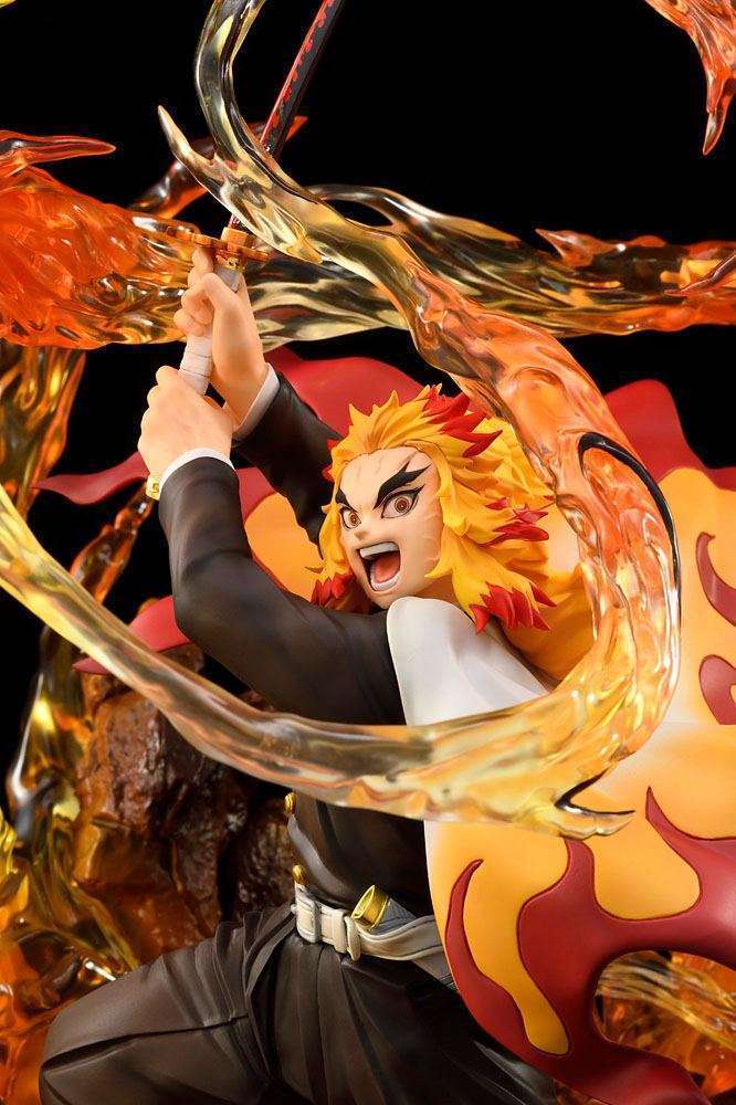 Bellfine Demon Slayer: Kimetsu no Yaiba Statue 1/8 Kyojuro Rengoku DX Ver. 35 cm by LAB7 Malta, Europe