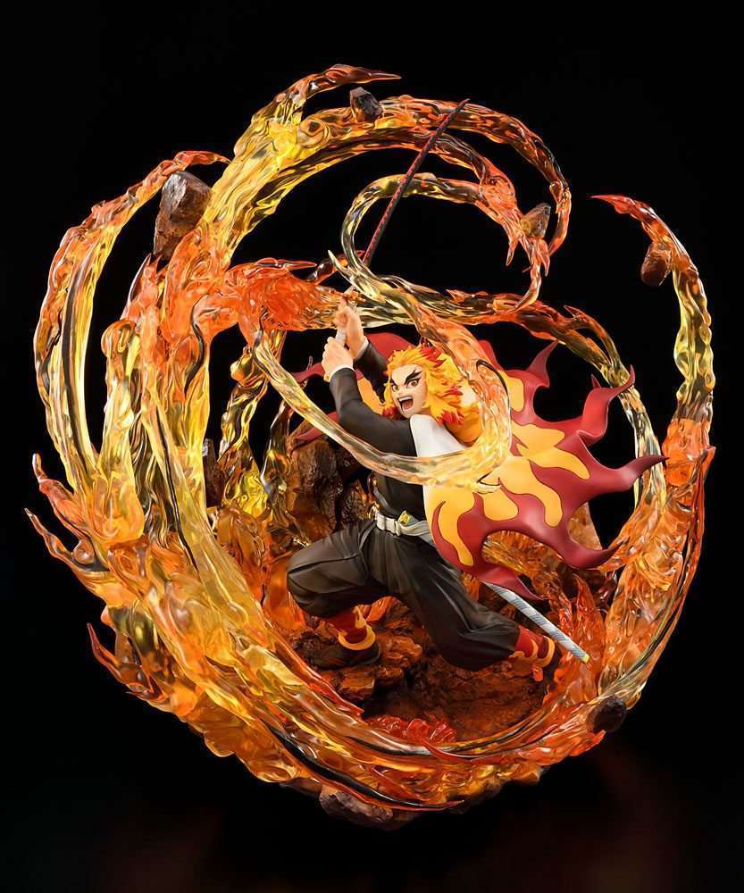 Bellfine Demon Slayer: Kimetsu no Yaiba Statue 1/8 Kyojuro Rengoku DX Ver. 35 cm by LAB7 Malta, Europe