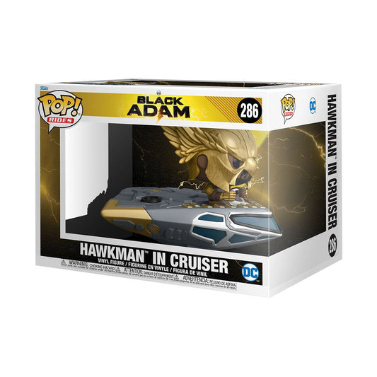 Black Adam (2022) - Hawkman with Cruiser Pop! Rides 236 by LAB7 Malta, Europe