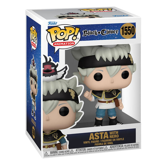 Black Clover POP! Animation Vinyl Figure Asta w/Nero 9 cm by LAB7 Malta, Europe