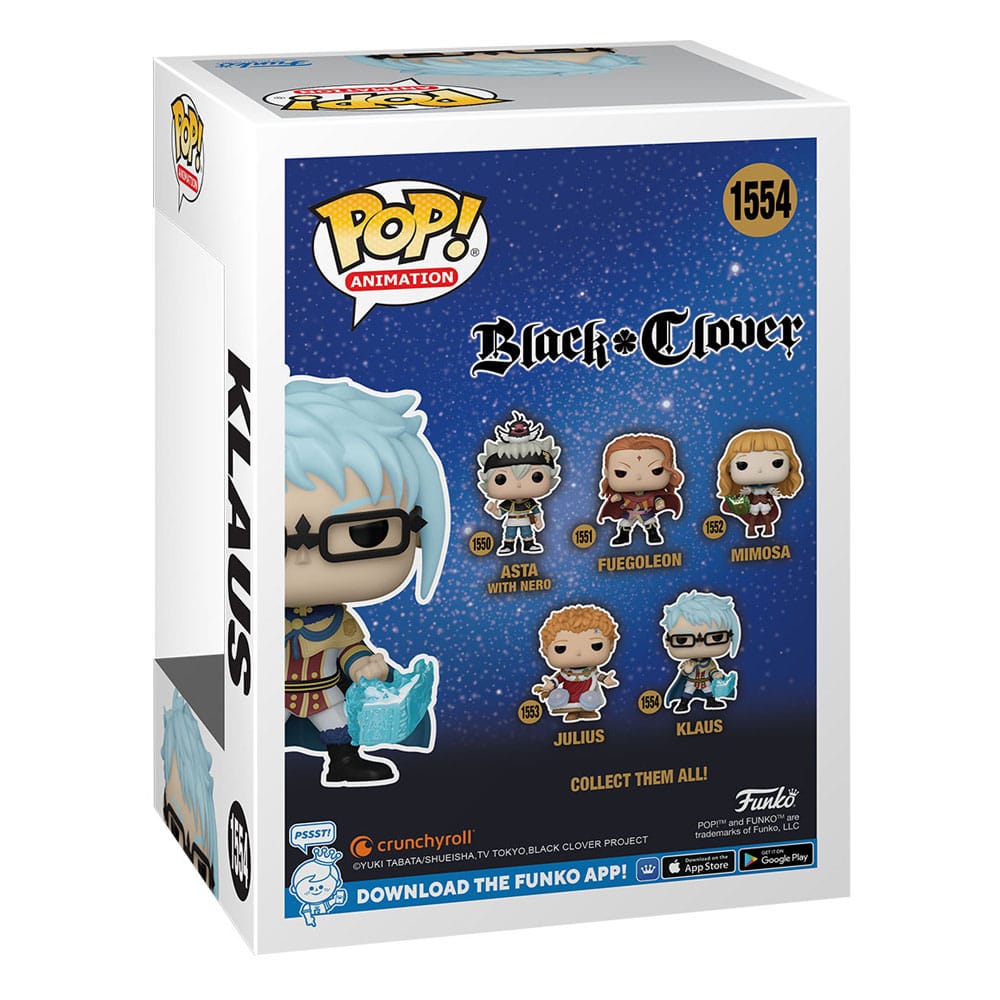 Black Clover POP! Animation Vinyl Figure Klaus 9 cm by LAB7 Malta, Europe