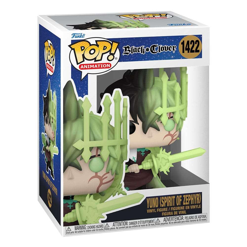 Black Clover POP! Animation Vinyl Figure Yuno (Zephyr) 9 cm by LAB7 Malta, Europe