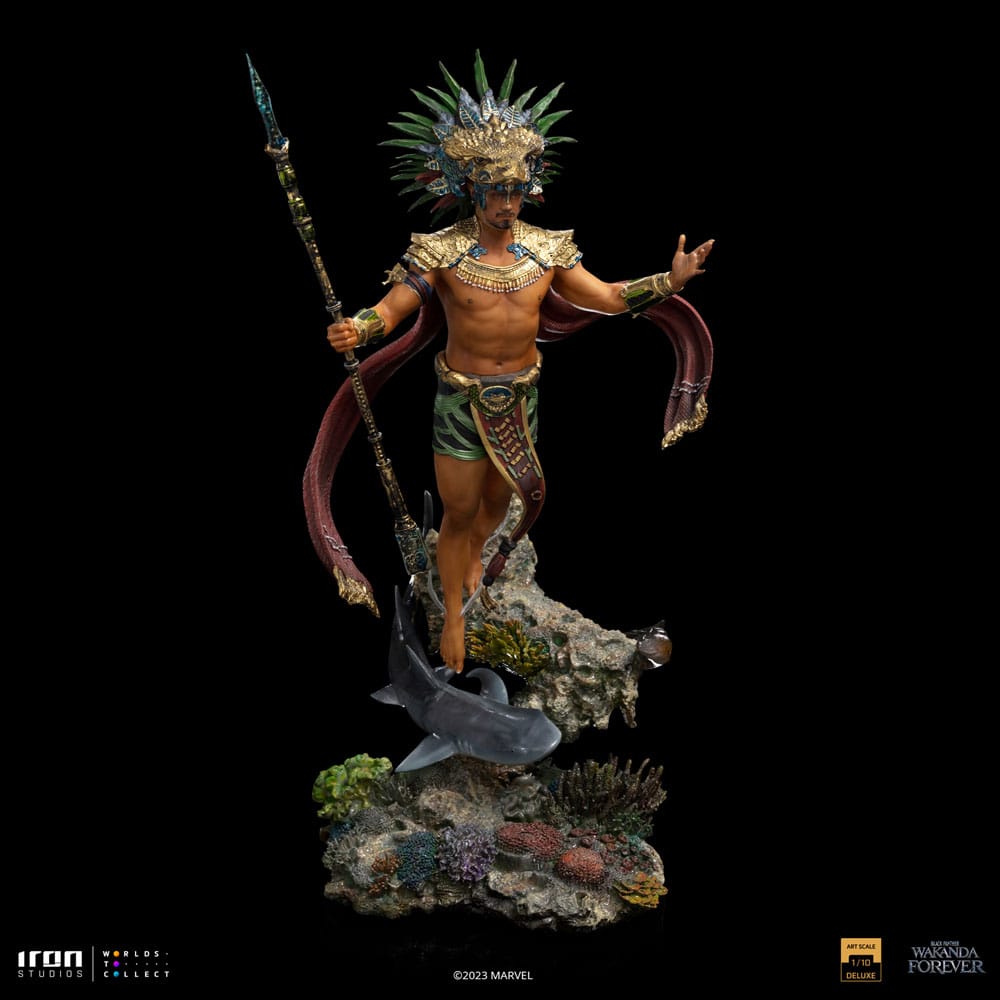 Black Panther: Wakanda Forever Deluxe Art Scale Statue 1/10 King Namor by LAB7 Malta, Europe