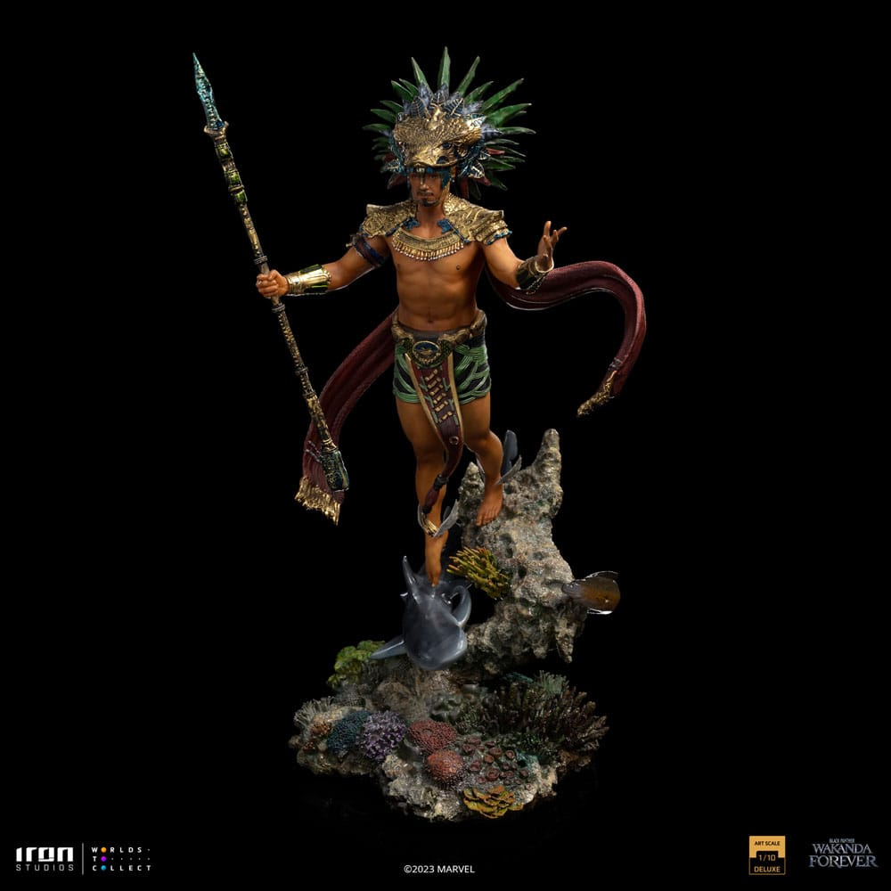 Black Panther: Wakanda Forever Deluxe Art Scale Statue 1/10 King Namor by LAB7 Malta, Europe
