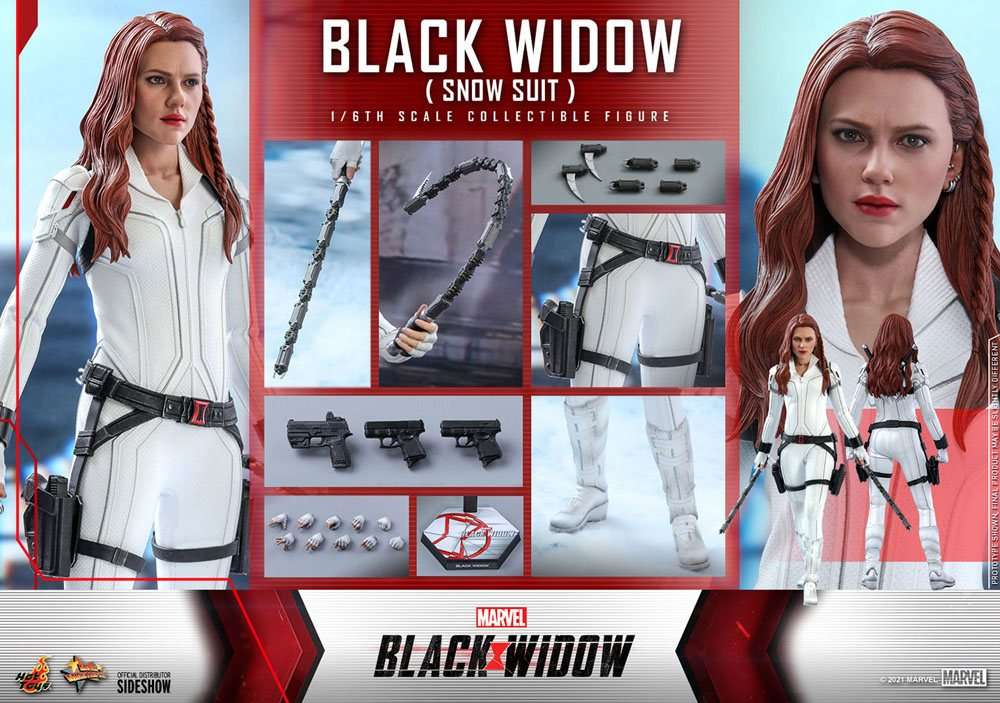 Black Widow Movie Masterpiece Action Figure 1/6 Black Widow Snow Suit Version 28 cm by LAB7 Malta, Europe