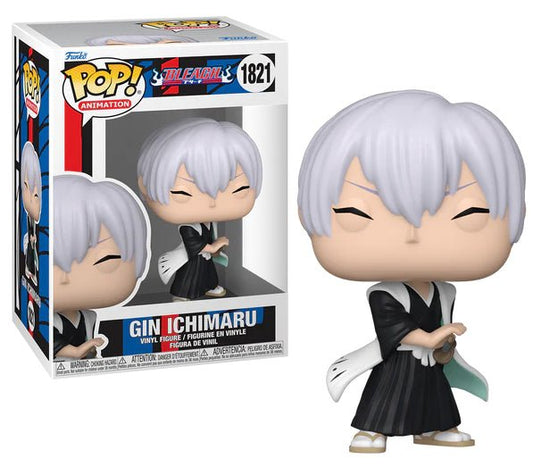 BLEACH - POP Animation N° 1821 - Gin Ichimaru Funko Pop! Vinyl Figure by LAB7 Malta, Europe