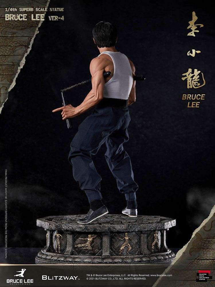 Blitzway Bruce Lee Hybrid Type Superb Statue 1/4 Bruce Lee Tribute Ver. 4 57 cm by LAB7 Malta, Europe