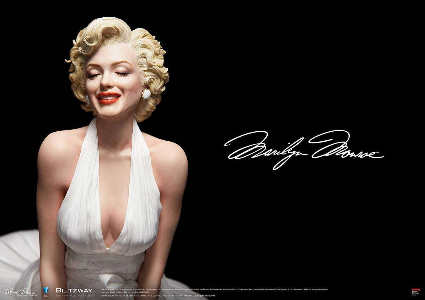 Buy Blitzway Marilyn Monroe 1/4 Superb Scale Statue 6 - fast Malta shipping across Europe. Limited stock, secure checkout. Order now!