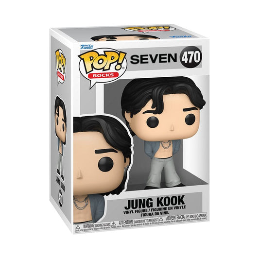 BTS Jung Kook (Seven) Funko POP! Rocks Vinyl Figure by LAB7 Malta, Europe