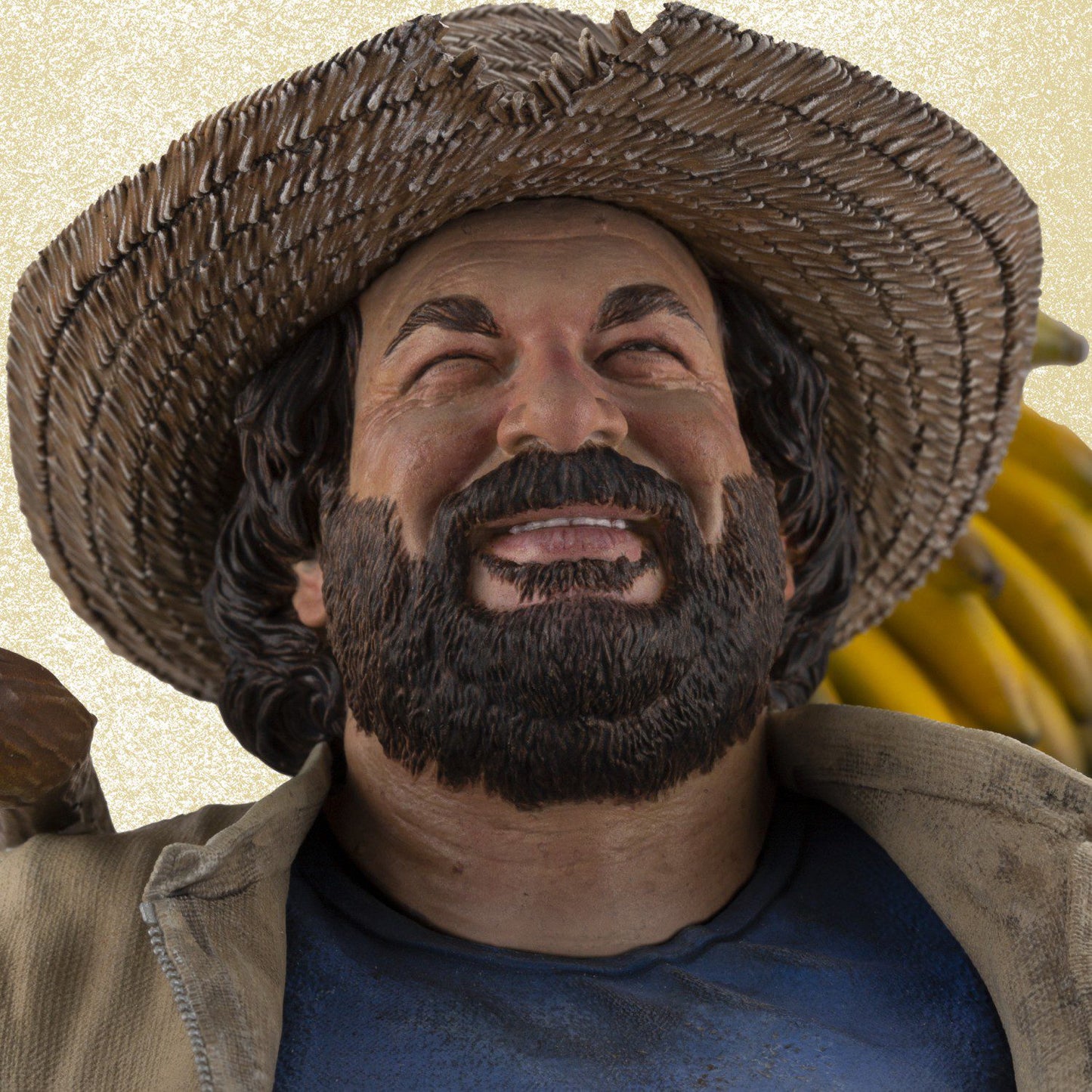 Bud Spencer As Banana Joe Old & Rare 1/6 Resin Statue by LAB7 Malta, Europe