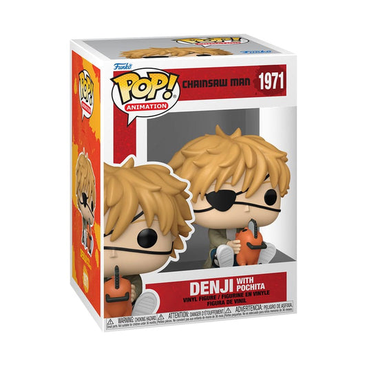 Chainsaw Man Denji & Pochita Funko POP! Vinyl Figure by LAB7 Malta, Europe