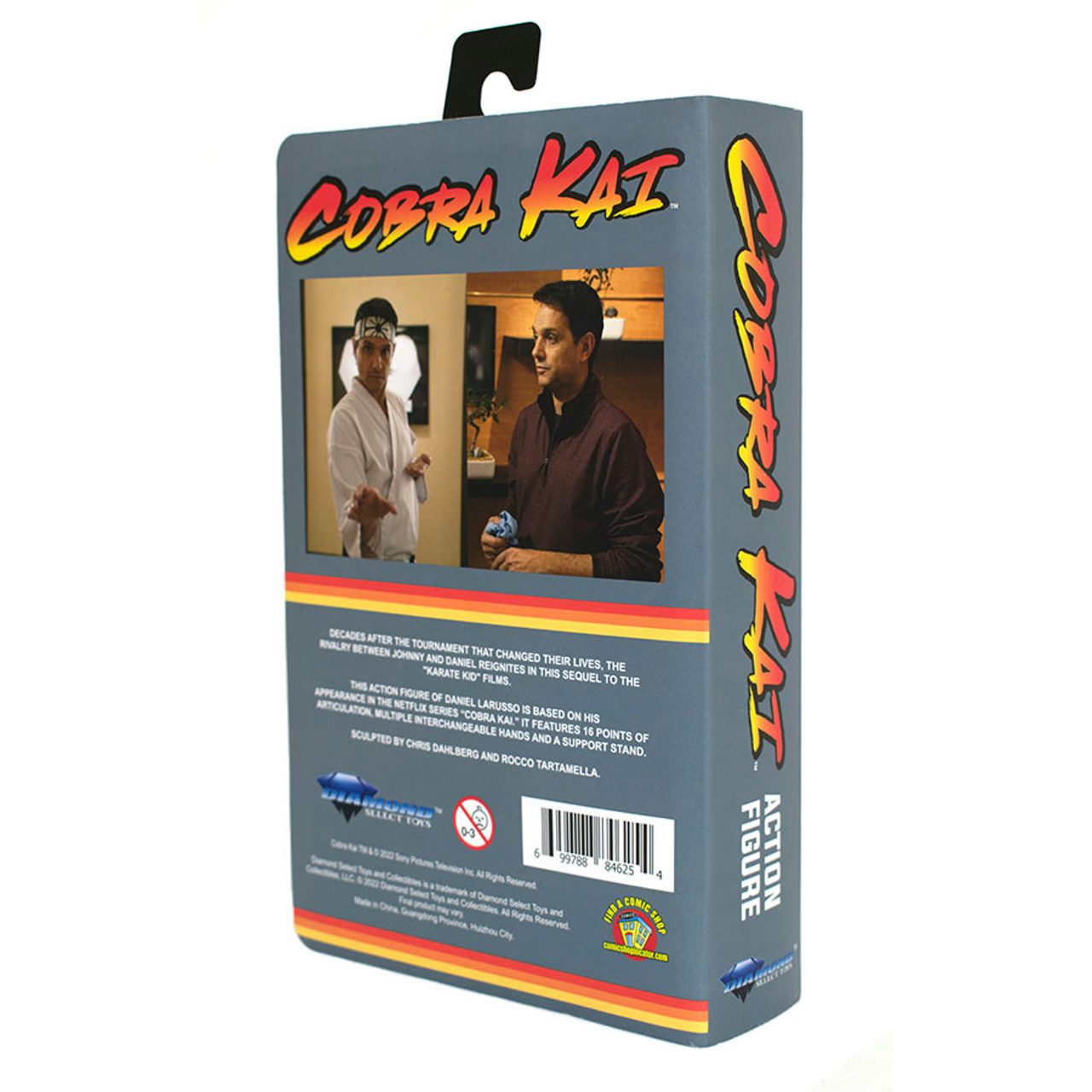Daniel LaRusso (VHS) Action Figure - San Diego 2022 Exclusive by LAB7 Malta, Europe