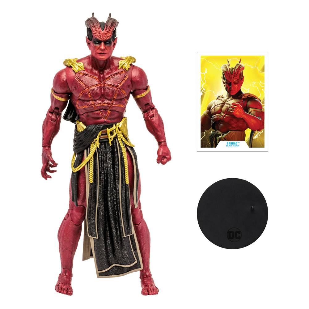 Buy DC Black Adam Movie Megafig Action Figure Sabbac 30 cm 6 - fast Malta shipping across Europe. Limited stock, secure checkout. Order now!