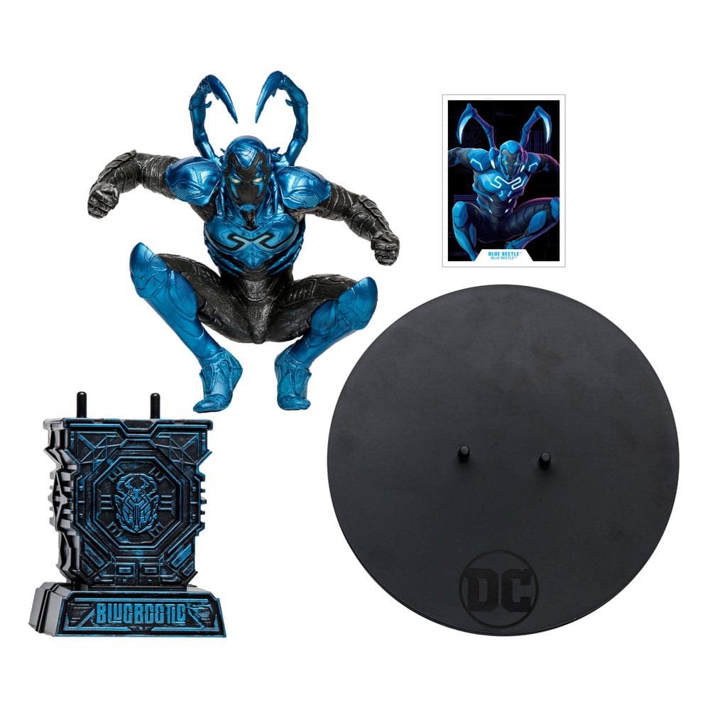 DC Blue Beetle Movie Action Figure – Blue Beetle (30 cm) by LAB7 Malta, Europe