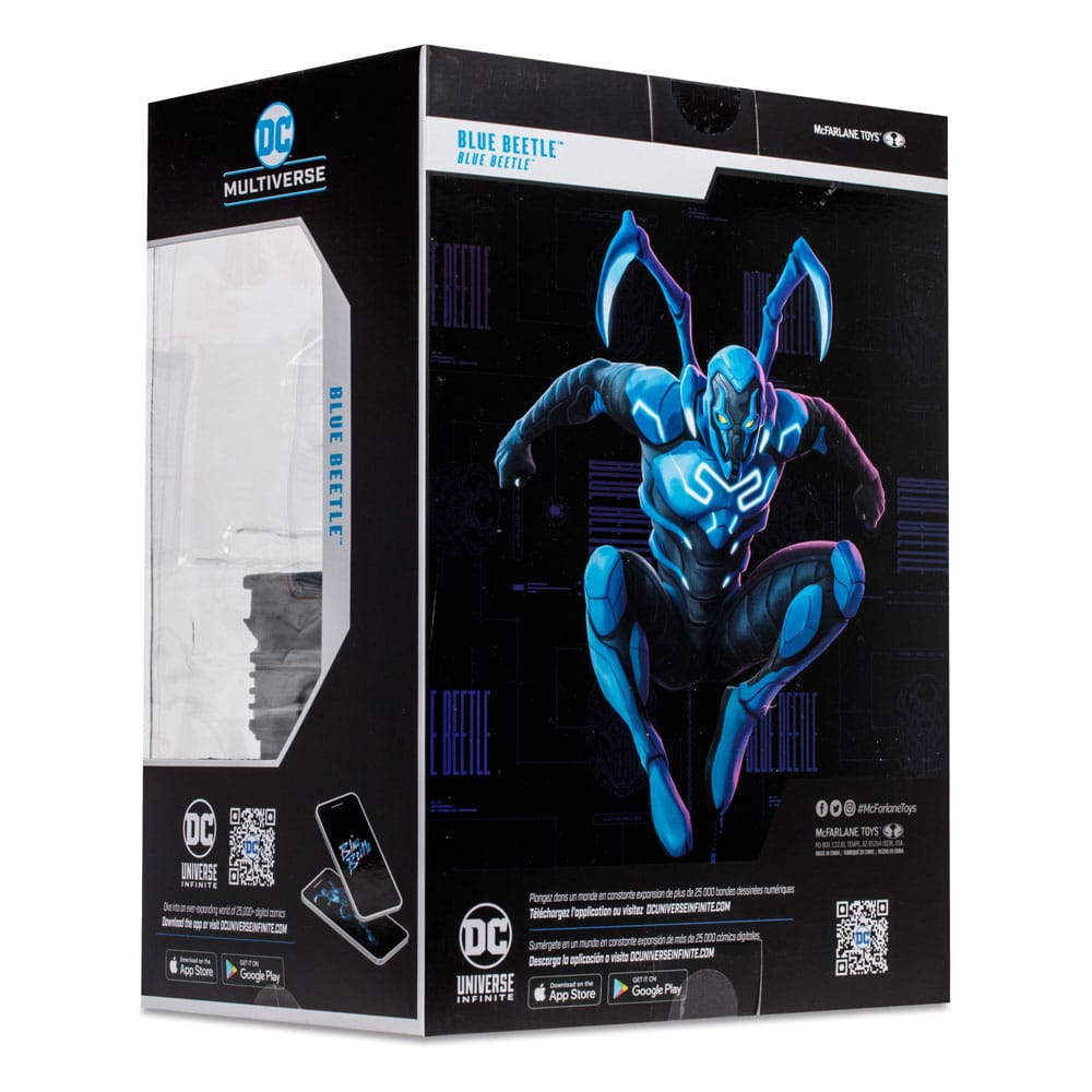 DC Blue Beetle Movie Action Figure – Blue Beetle (30 cm) by LAB7 Malta, Europe