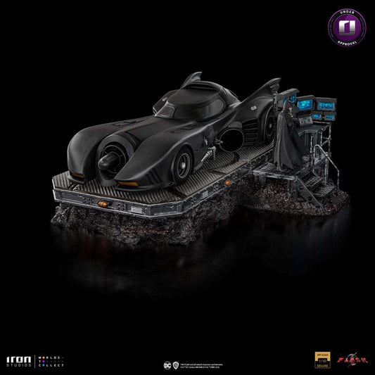 DC Comics Art Scale Deluxe Statue 1/10 The Flash Movie Batmobile by LAB7 Malta, Europe