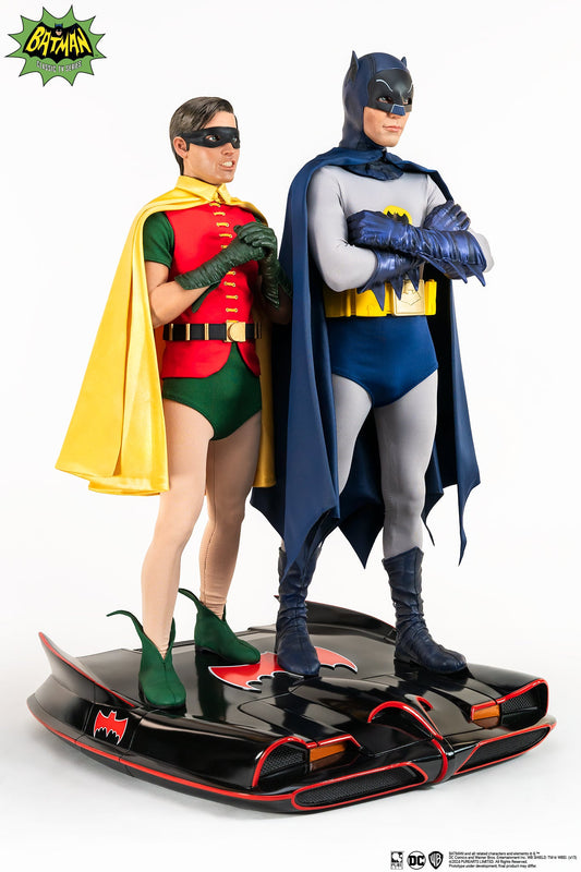 DC Comics Diorama Statue 1/4 Batman & Robin 1966 by LAB7 Malta, Europe