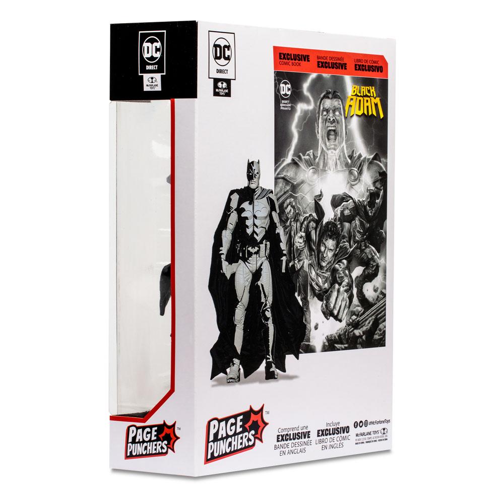 DC Direct Action Figure Black Adam Batman Line Art Variant SDCC by LAB7 Malta, Europe