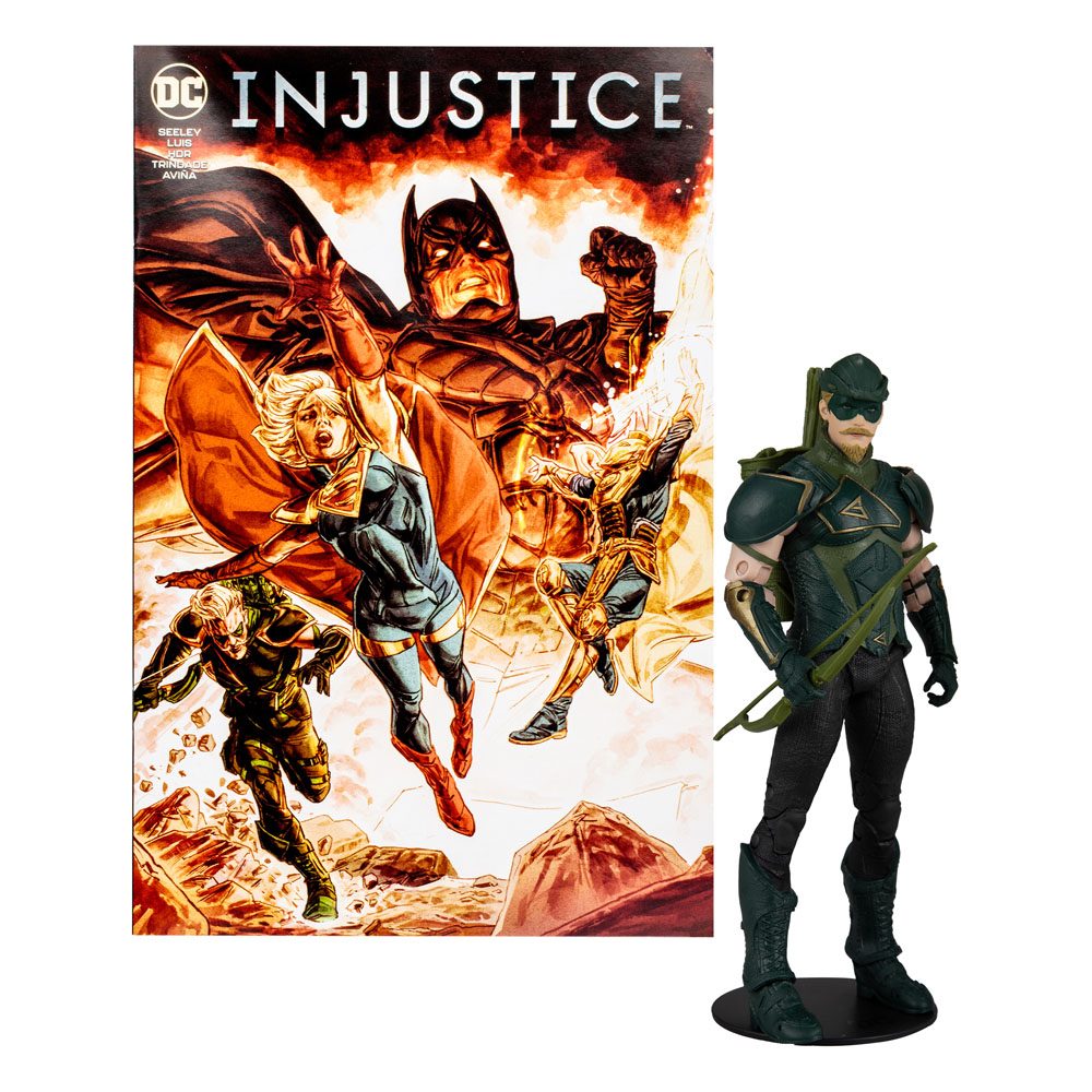 DC Direct Gaming Action Figure Green Arrow (Injustice 2) 18 cm by LAB7 Malta, Europe