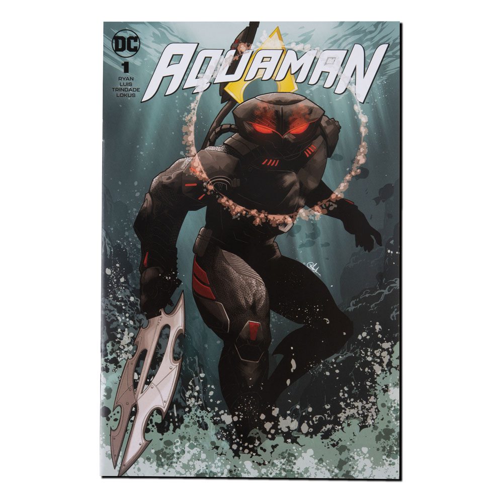 DC Direct Page Punchers Action Figure Black Manta (Aquaman) 18 cm by LAB7 Malta, Europe