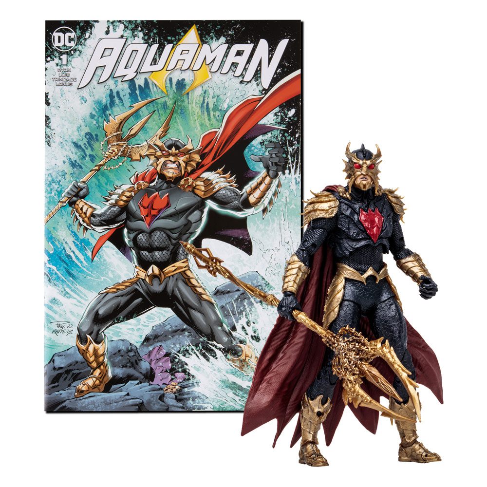 DC Direct Page Punchers Action Figure Ocean Master (Aquaman) by LAB7 Malta, Europe