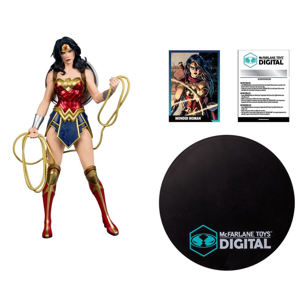 DC Direct PVC Statue 1/6 Wonder Woman by Jim Lee 30 cm by LAB7 Malta, Europe