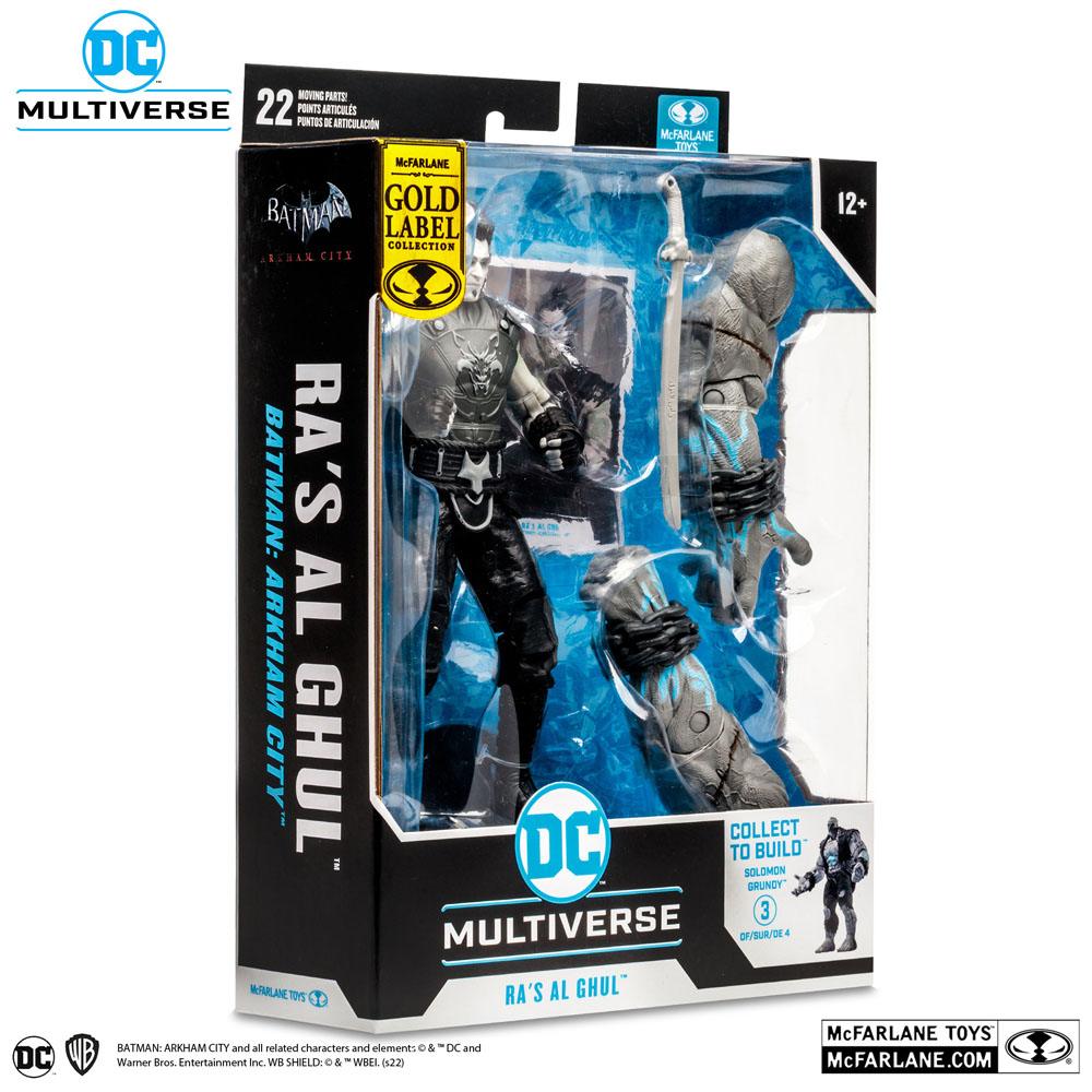 DC Gaming Build - A Action Figure Ra's Al Ghul (Batman: Arkham City) 18 cm – Gold Label by LAB7 Malta, Europe