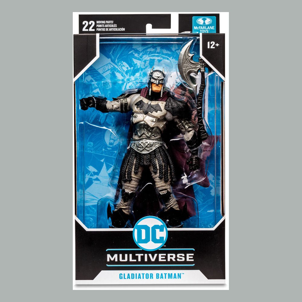 DC Multiverse Action Figure Gladiator Batman (Dark Metal) 18 cm by LAB7 Malta, Europe