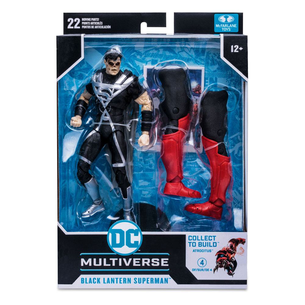 DC Multiverse Build A Action Figure Black Lantern Superman (Blackest Night) by LAB7 Malta, Europe