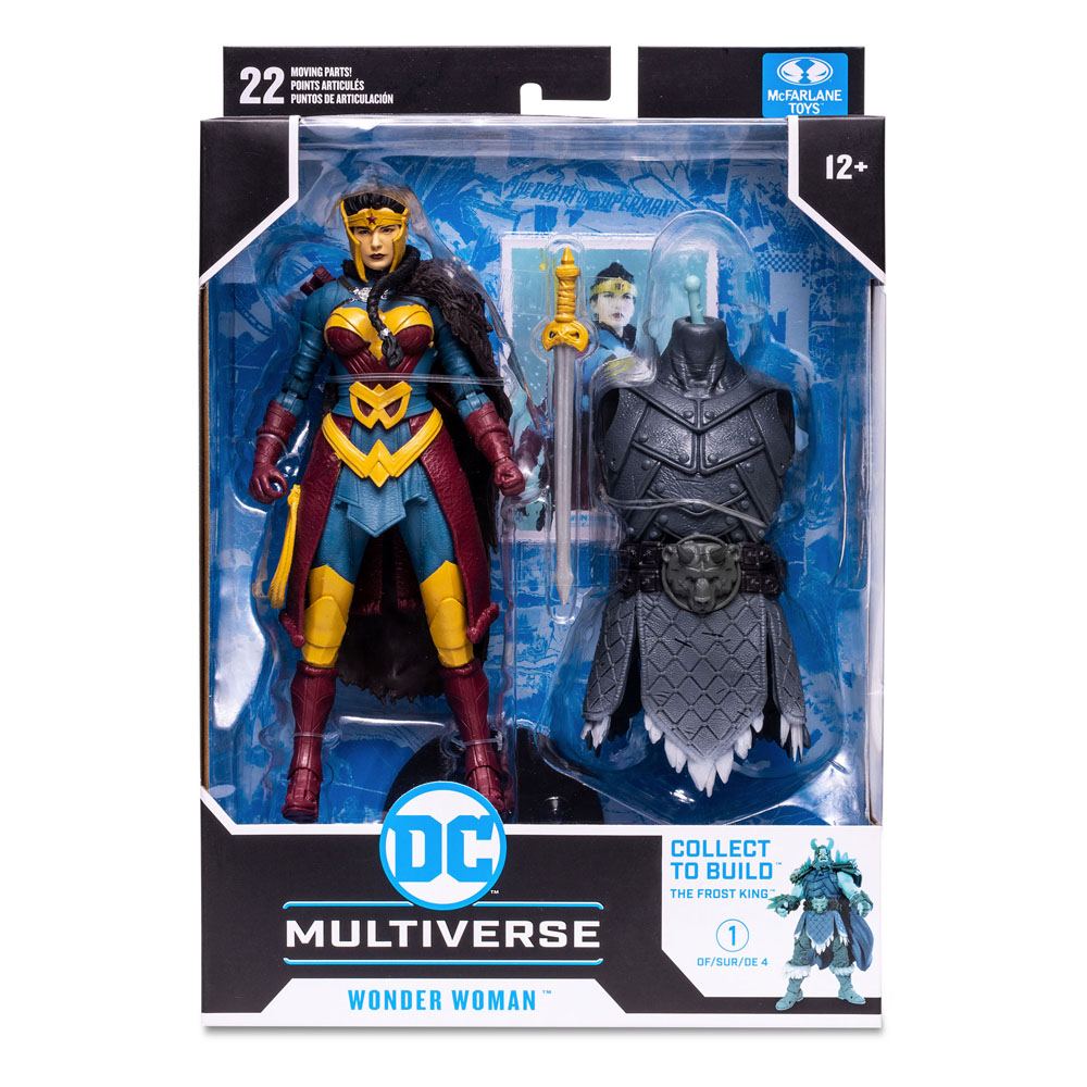 DC Multiverse Build A Action Figure Wonder Woman Endless Winter by LAB7 Malta, Europe