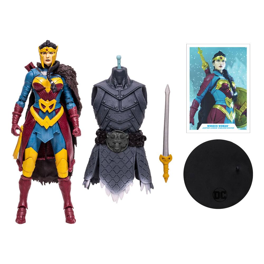 DC Multiverse Build A Action Figure Wonder Woman Endless Winter by LAB7 Malta, Europe